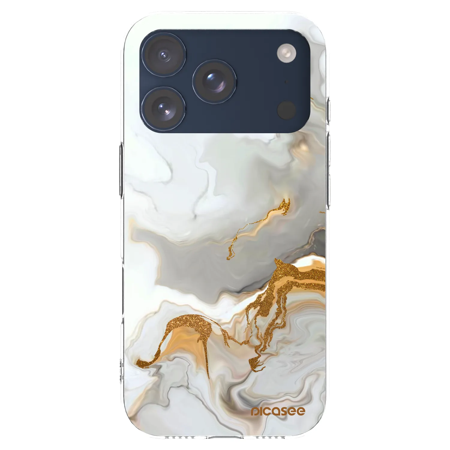Picasee átlátszó szilikon tok az alábbi mobiltelefonokra Apple iPhone 17 Pro - Her