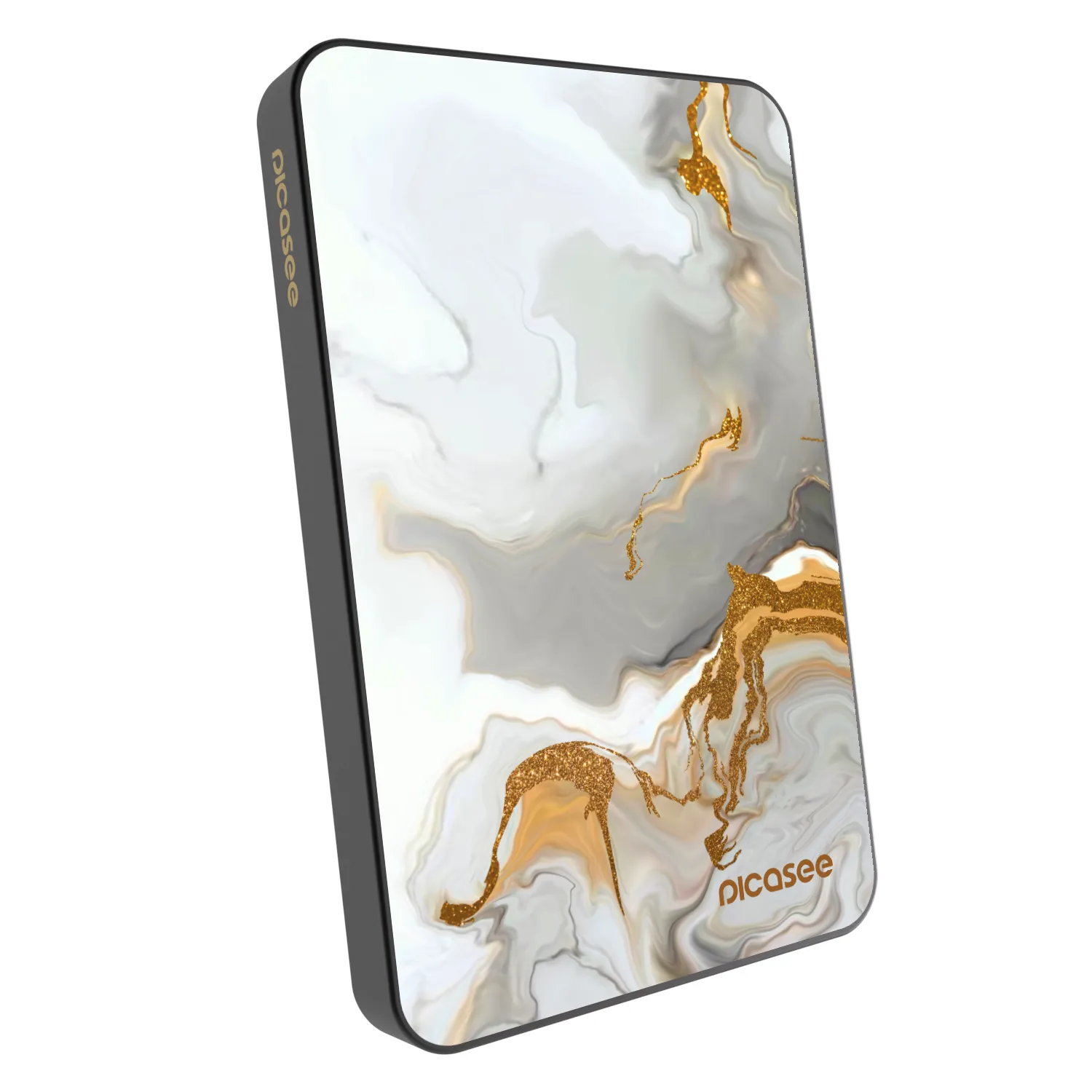 Picasee Powerbank MagSafe 5 000 mAh Szürke - Her