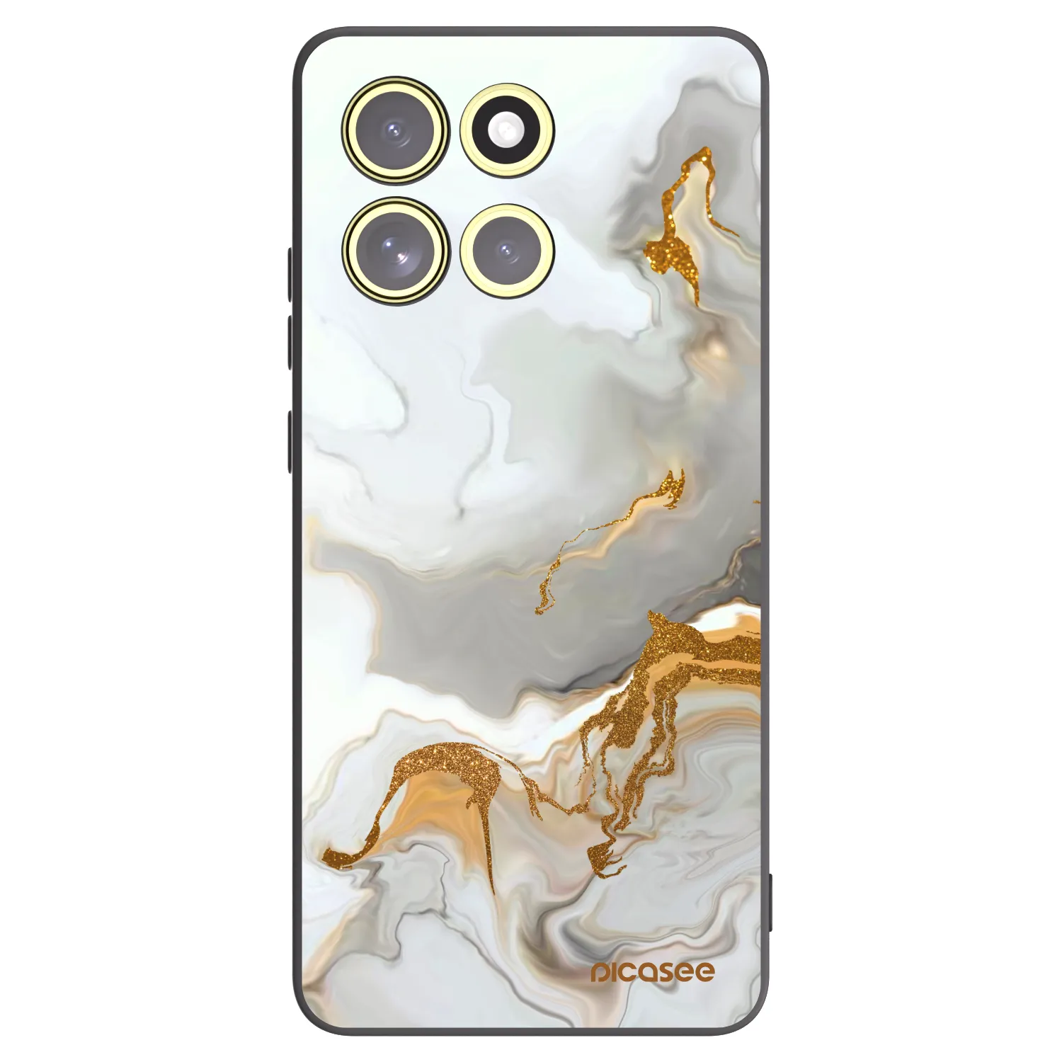 Picasee fekete szilikon tok az alábbi mobiltelefonokra Motorola Moto G86 5G - Her