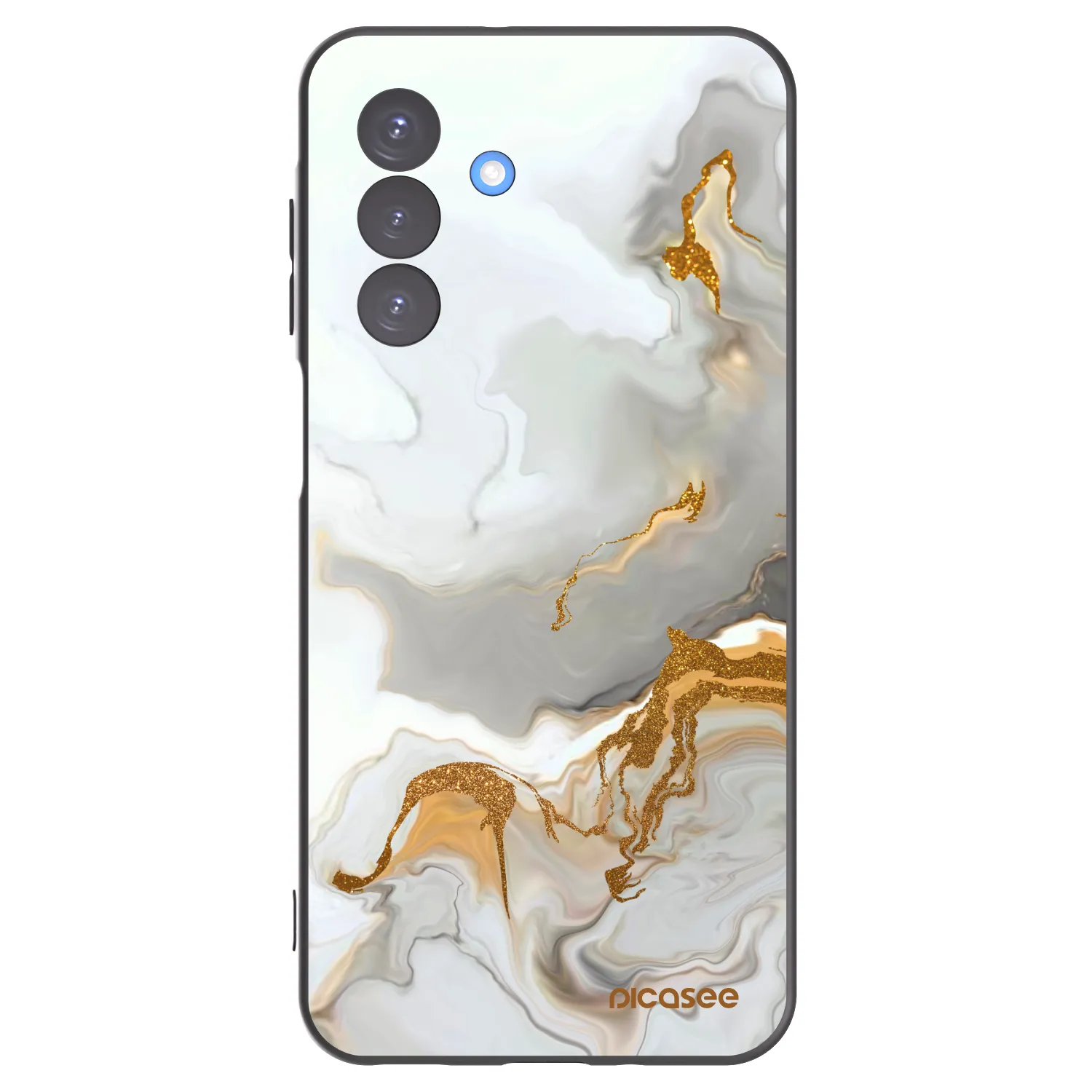 Picasee fekete szilikon tok az alábbi mobiltelefonokra Samsung Galaxy A17 5G - Her