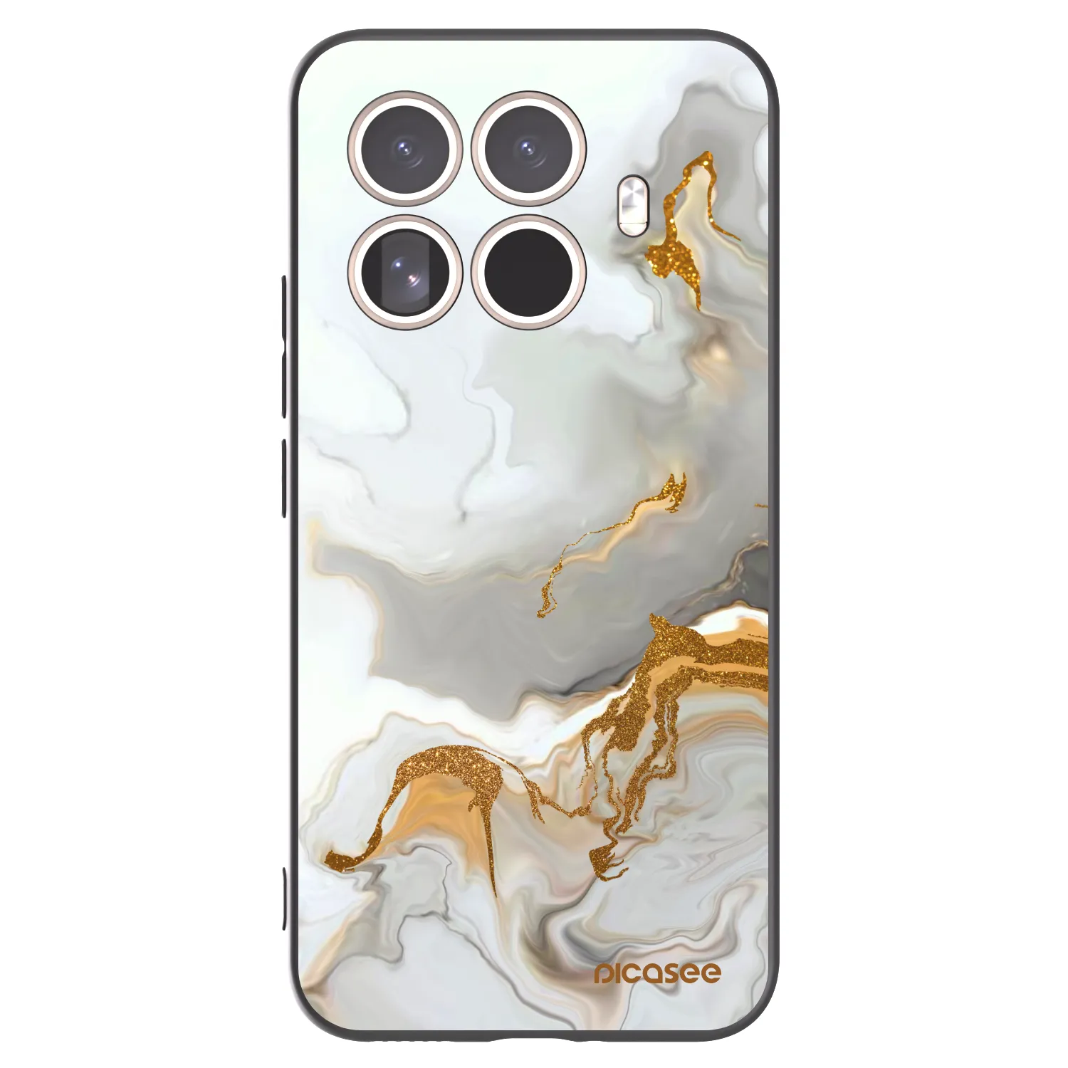 Picasee fekete szilikon tok az alábbi mobiltelefonokra Xiaomi 15T Pro - Her