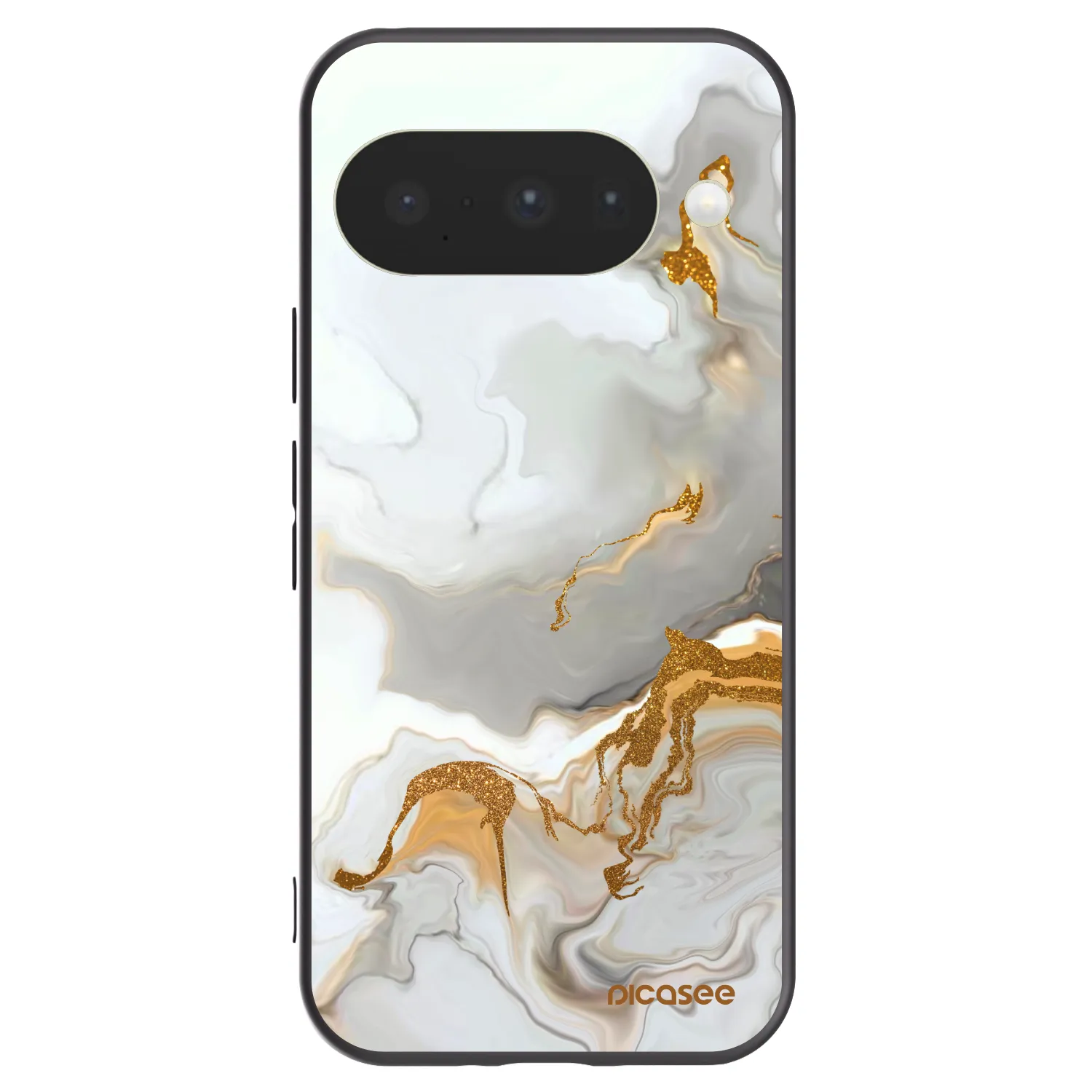 Picasee fekete szilikon tok az alábbi mobiltelefonokra Google Pixel 10 - Her