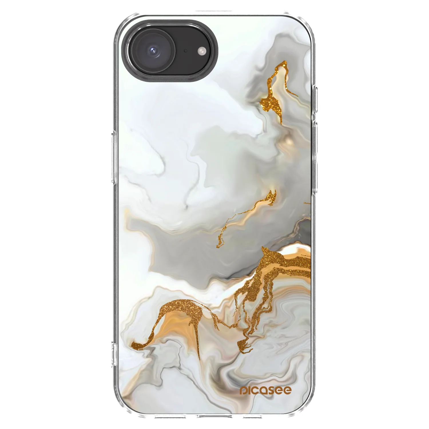 Picasee átlátszó szilikon tok az alábbi mobiltelefonokra Apple iPhone 17e - Her