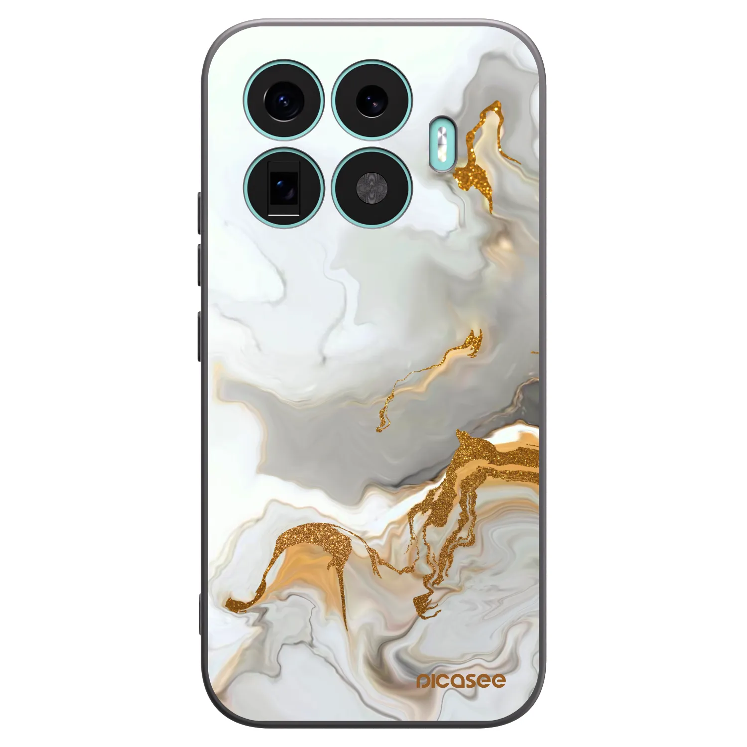 Picasee fekete szilikon tok az alábbi mobiltelefonokra Xiaomi 17T - Her