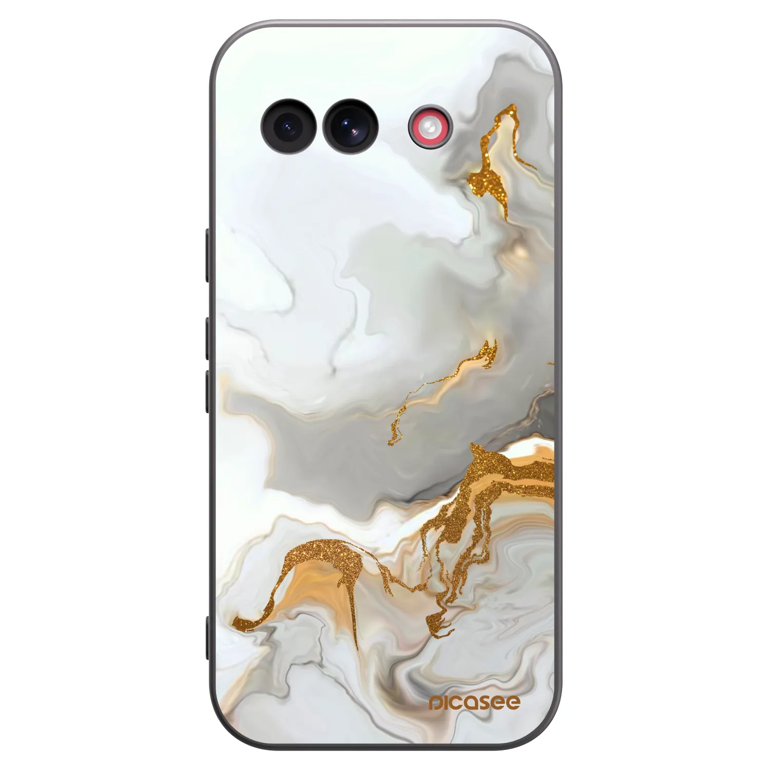 Picasee fekete szilikon tok az alábbi mobiltelefonokra Google Pixel 10a - Her