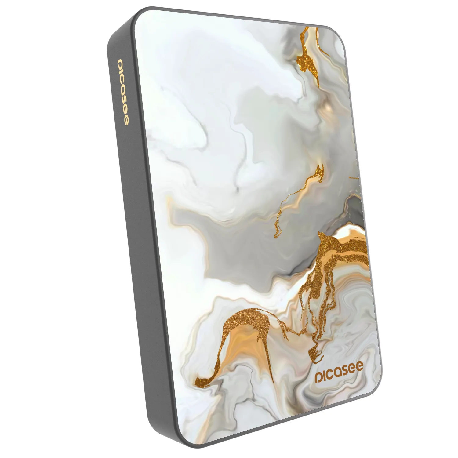 Picasee Powerbank MagSafe 10 000 mAh Szürke - Her
