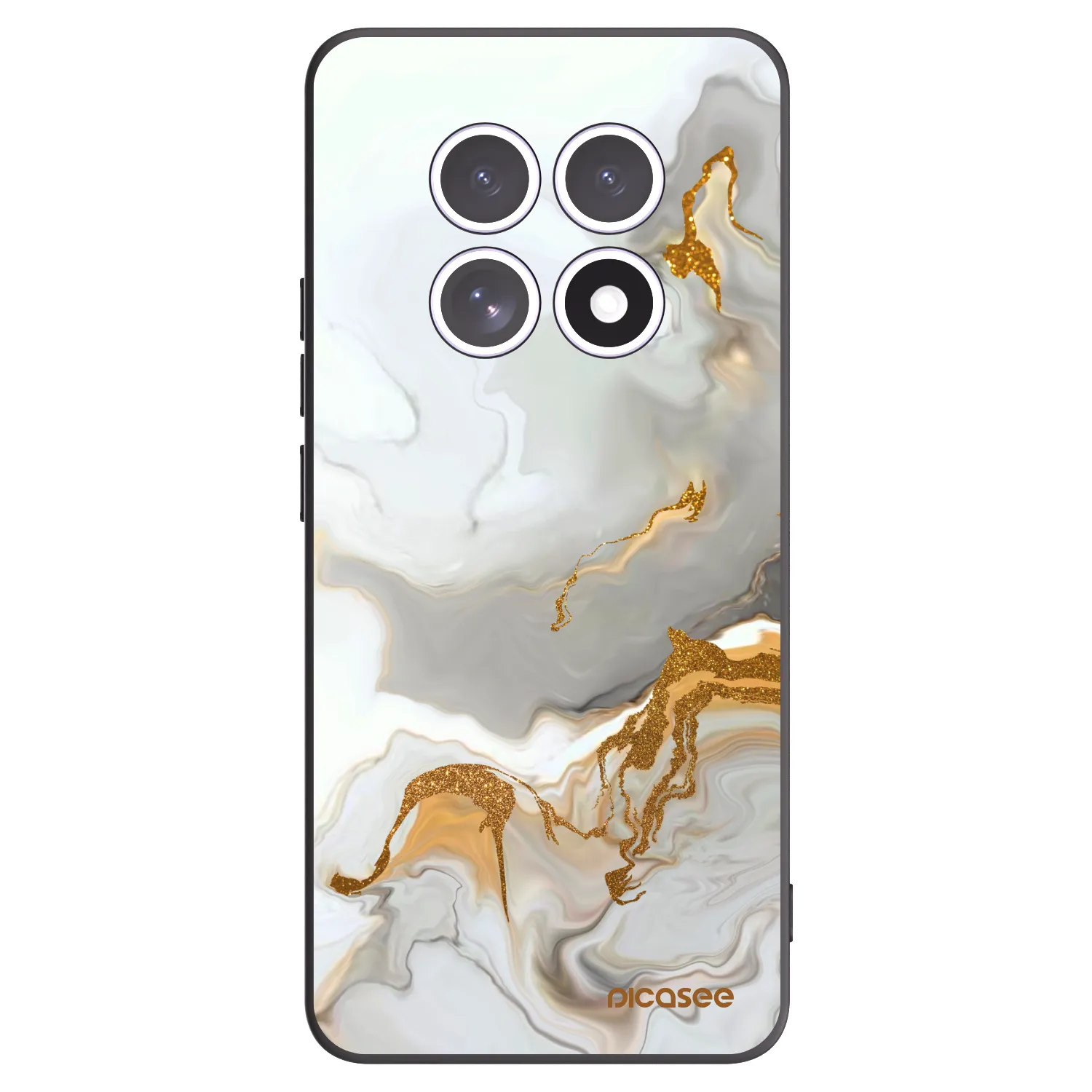 Picasee fekete szilikon tok az alábbi mobiltelefonokra Xiaomi Redmi Note 15 5G - Her