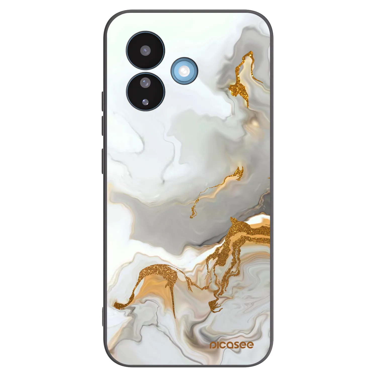 Picasee fekete szilikon tok az alábbi mobiltelefonokra Xiaomi Redmi Note 17 Pro 5G - Her