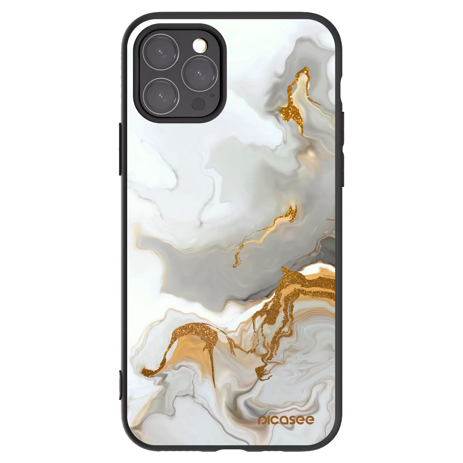 Picasee fekete szilikon tok az alábbi mobiltelefonokra Apple iPhone 11 Pro - Her