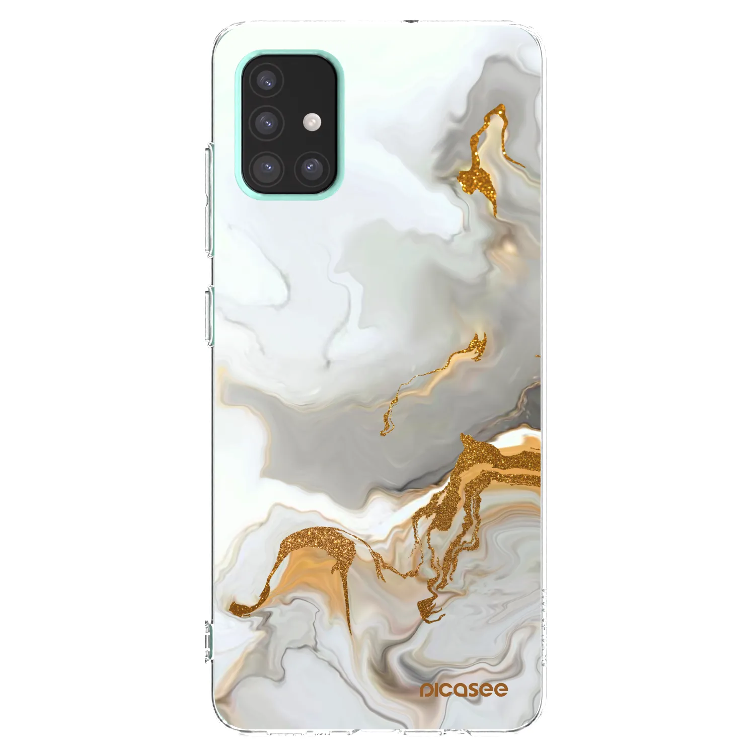 Picasee átlátszó szilikon tok az alábbi mobiltelefonokra Samsung Galaxy A51 A515F - Her