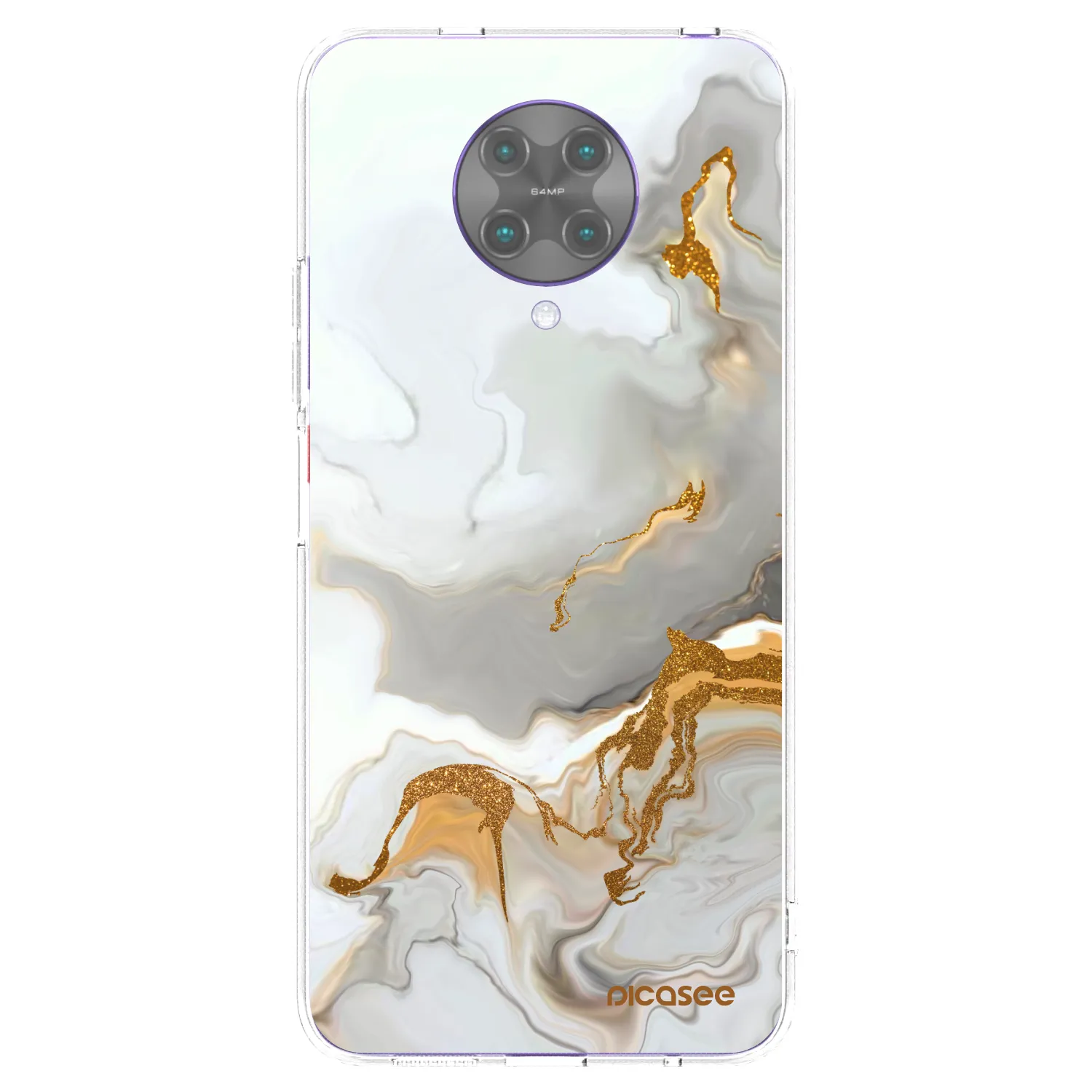 Picasee átlátszó szilikon tok az alábbi mobiltelefonokra Xiaomi Poco F2 Pro - Her