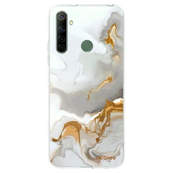 Picasee átlátszó szilikon tok az alábbi mobiltelefonokra Realme 6i - Her