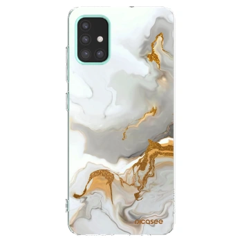 Picasee átlátszó szilikon tok az alábbi mobiltelefonokra Samsung Galaxy M31s - Her