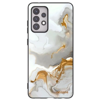 Picasee fekete szilikon tok az alábbi mobiltelefonokra Samsung Galaxy A52 5G A525F - Her