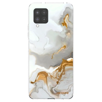 Picasee átlátszó szilikon tok az alábbi mobiltelefonokra Samsung Galaxy A42 A426B - Her