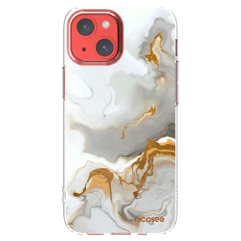 Picasee átlátszó szilikon tok az alábbi mobiltelefonokra Apple iPhone 13 mini - Her