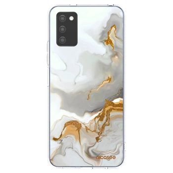 Picasee átlátszó szilikon tok az alábbi mobiltelefonokra Samsung Galaxy A02s A025G - Her