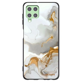 Picasee fekete szilikon tok az alábbi mobiltelefonokra Samsung Galaxy A22 A225F 4G - Her