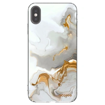 Picasee átlátszó szilikon tok az alábbi mobiltelefonokra Apple iPhone XS Max - Her