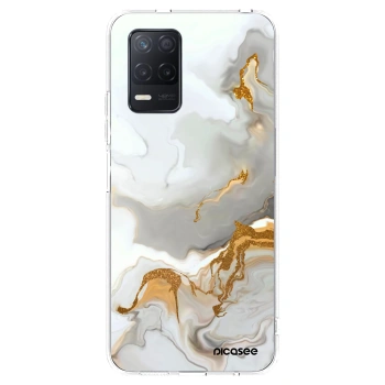 Picasee átlátszó szilikon tok az alábbi mobiltelefonokra Realme 8 5G - Her
