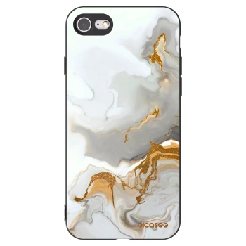 Picasee fekete szilikon tok az alábbi mobiltelefonokra Apple iPhone SE 2022 - Her