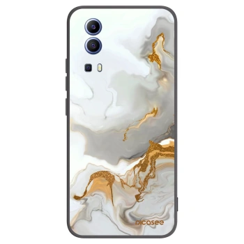 Picasee fekete szilikon tok az alábbi mobiltelefonokra Vivo Y52 5G - Her