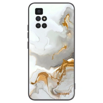 Picasee fekete szilikon tok az alábbi mobiltelefonokra Xiaomi Redmi 10 (2022) - Her