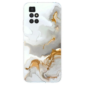 Picasee átlátszó szilikon tok az alábbi mobiltelefonokra Xiaomi Redmi 10 (2022) - Her