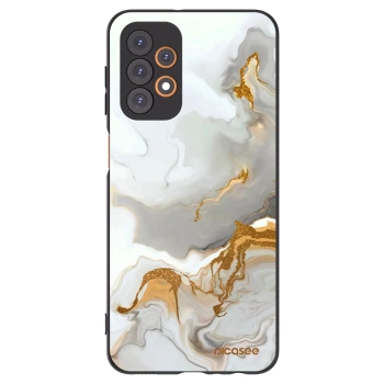 Picasee fekete szilikon tok az alábbi mobiltelefonokra Samsung Galaxy A23 A235F 4G - Her