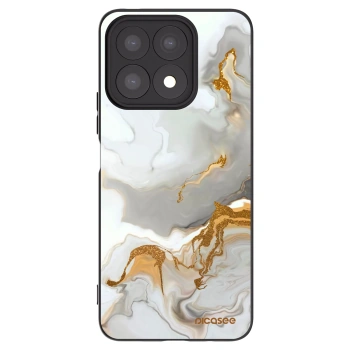 Picasee fekete szilikon tok az alábbi mobiltelefonokra Honor X8a - Her