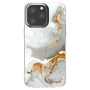 Picasee átlátszó szilikon tok az alábbi mobiltelefonokra Apple iPhone 15 Pro Max - Her