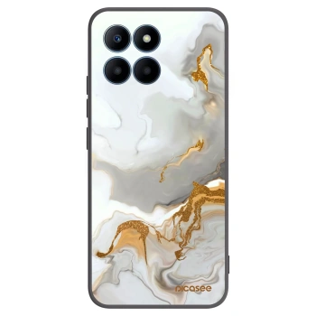 Picasee fekete szilikon tok az alábbi mobiltelefonokra Honor 70 Lite - Her