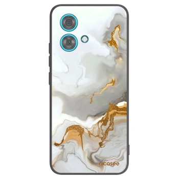 Picasee fekete szilikon tok az alábbi mobiltelefonokra Motorola Edge 40 Neo - Her