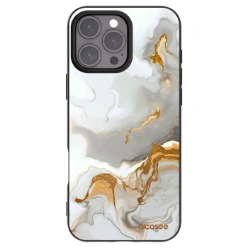 Picasee fekete szilikon tok az alábbi mobiltelefonokra Apple iPhone 16 Pro Max - Her