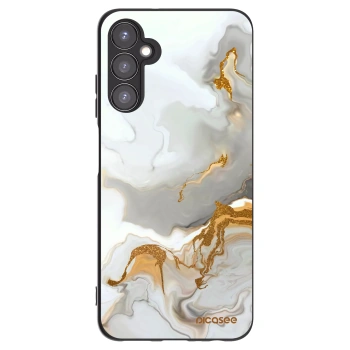 Picasee fekete szilikon tok az alábbi mobiltelefonokra Samsung Galaxy A05s A057G - Her