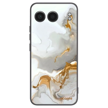 Picasee fekete szilikon tok az alábbi mobiltelefonokra OnePlus Nord 4 - Her
