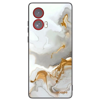 Picasee fekete szilikon tok az alábbi mobiltelefonokra Motorola Edge 50 Fusion - Her