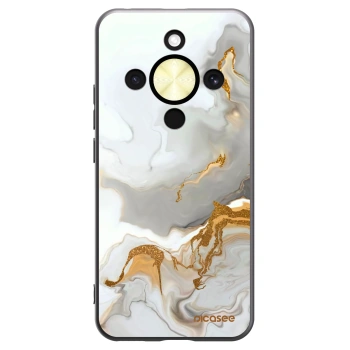 Picasee fekete szilikon tok az alábbi mobiltelefonokra Honor Magic8 Lite 5G - Her