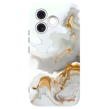 Picasee fekete szilikon tok az alábbi mobiltelefonokra Honor 600 Lite - Her