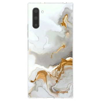 Picasee átlátszó szilikon tok az alábbi mobiltelefonokra Samsung Galaxy Note 10 N970F - Her