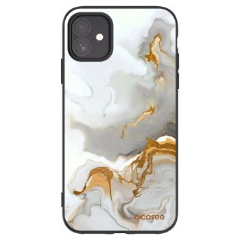 Picasee fekete szilikon tok az alábbi mobiltelefonokra Apple iPhone 11 - Her