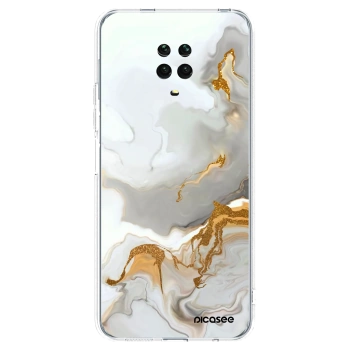 Picasee átlátszó szilikon tok az alábbi mobiltelefonokra Xiaomi Redmi Note 9S - Her