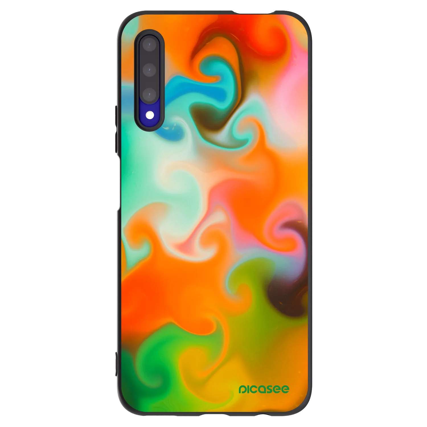 Picasee fekete szilikon tok az alábbi mobiltelefonokra Honor 9X Pro - Juice