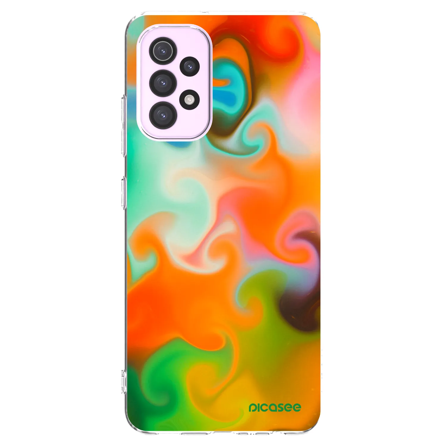 Picasee átlátszó szilikon tok az alábbi mobiltelefonokra Samsung Galaxy A32 5G A326B - Juice