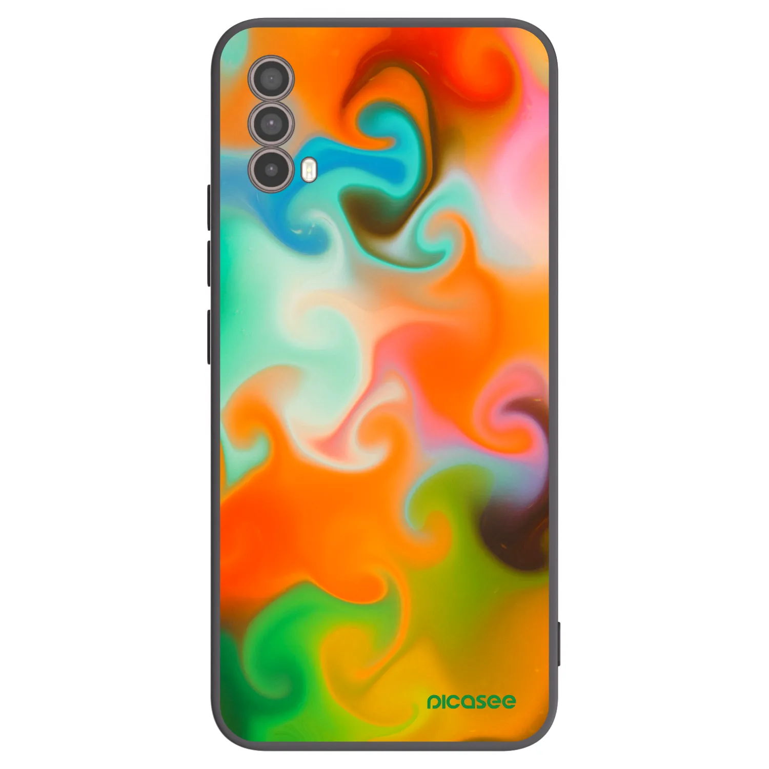 Picasee fekete szilikon tok az alábbi mobiltelefonokra Motorola Moto E40 - Juice