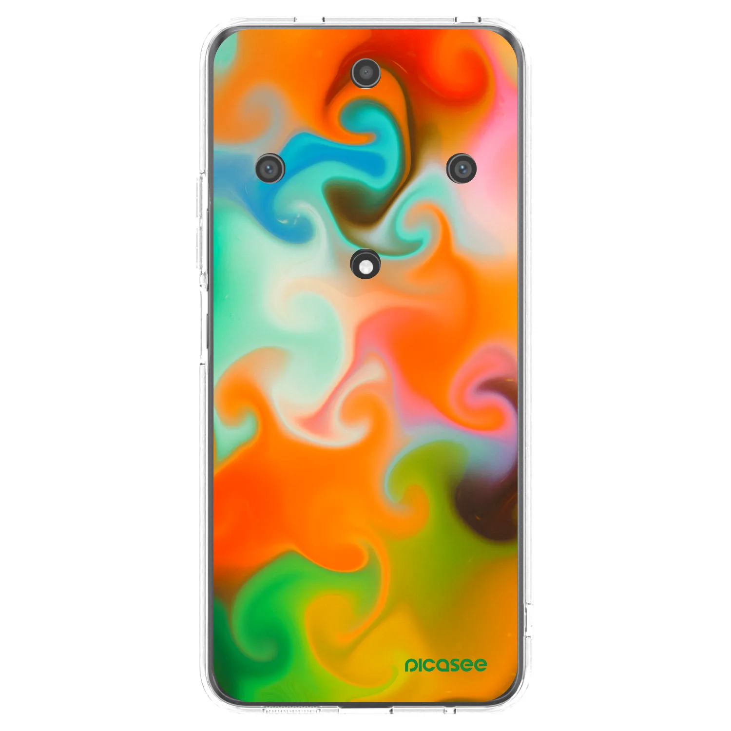 Picasee átlátszó szilikon tok az alábbi mobiltelefonokra Honor Magic5 Lite 5G - Juice
