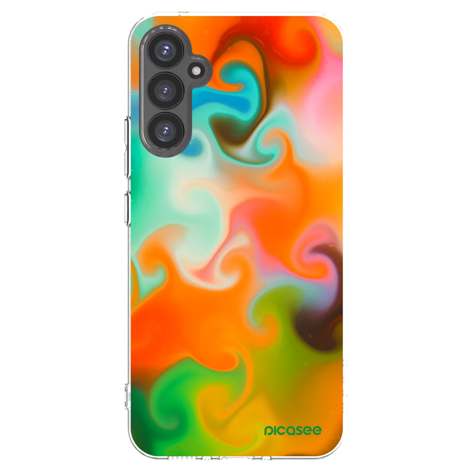 Picasee átlátszó szilikon tok az alábbi mobiltelefonokra Samsung Galaxy A34 5G A346B - Juice