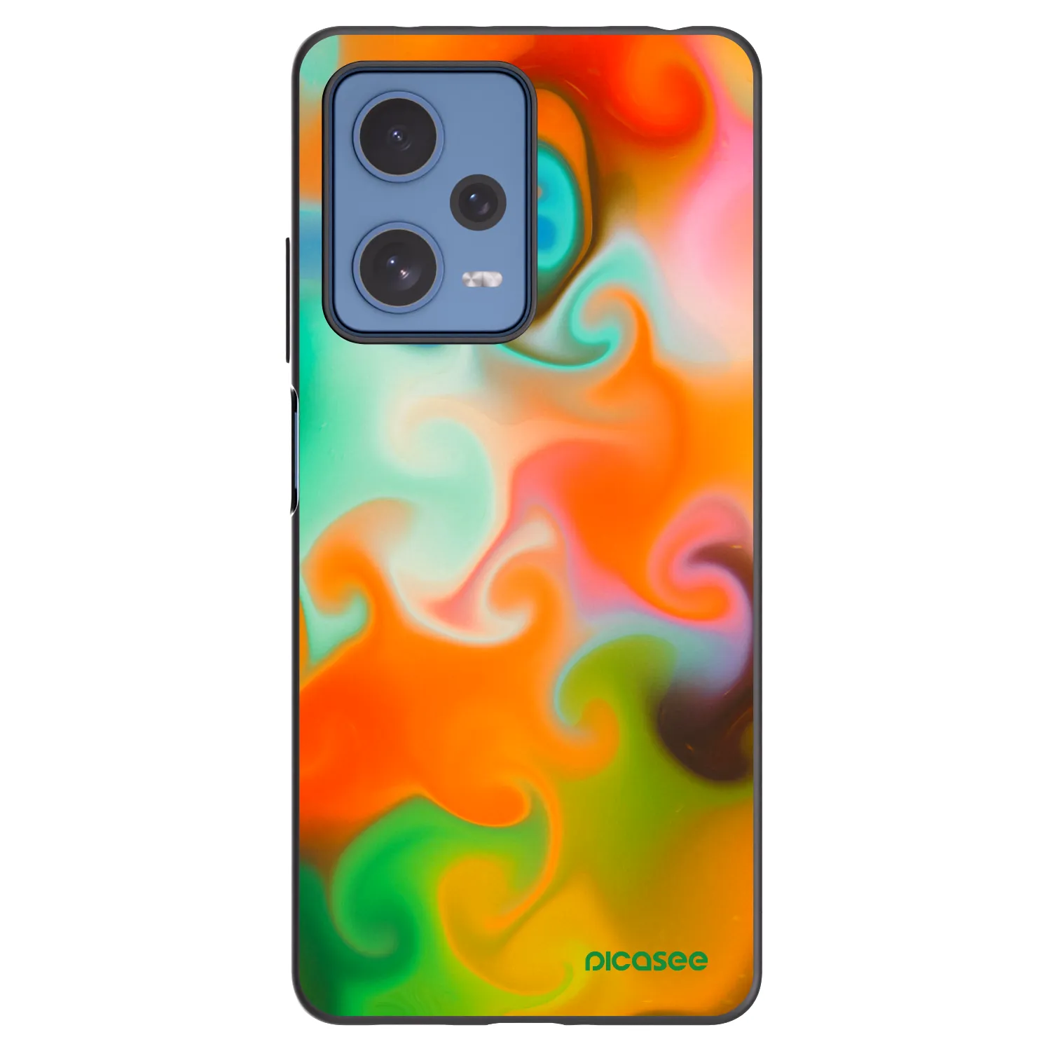 Picasee fekete szilikon tok az alábbi mobiltelefonokra Xiaomi Redmi Note 12 Pro 5G - Juice
