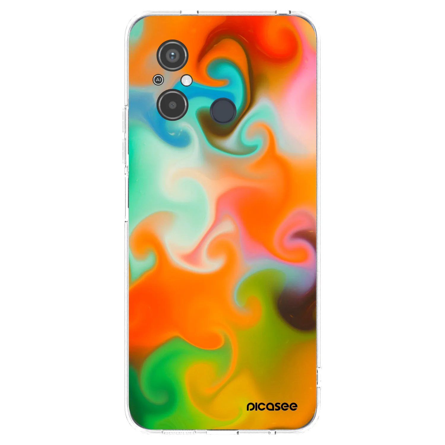 Picasee átlátszó szilikon tok az alábbi mobiltelefonokra Xiaomi Redmi 12C - Juice