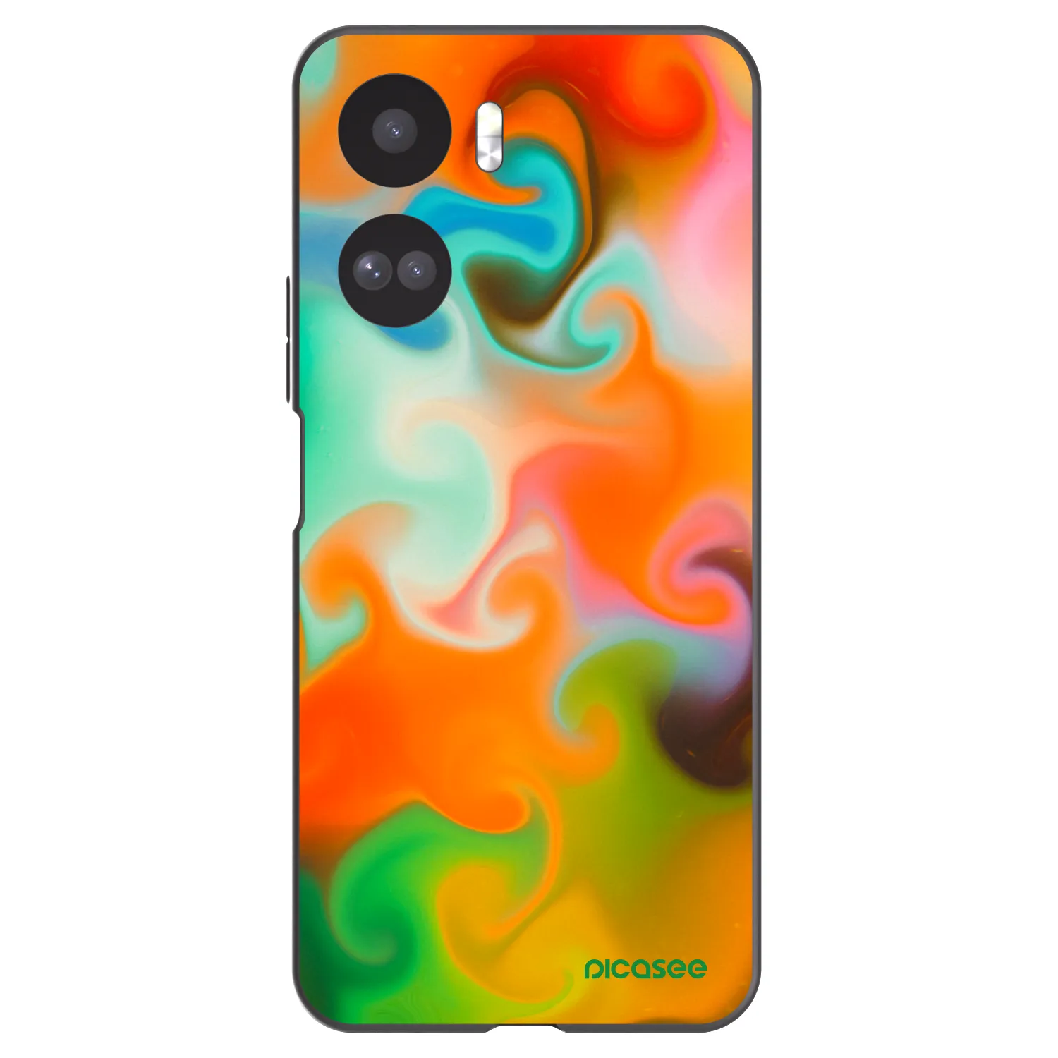 Picasee fekete szilikon tok az alábbi mobiltelefonokra Honor 90 Lite 5G - Juice
